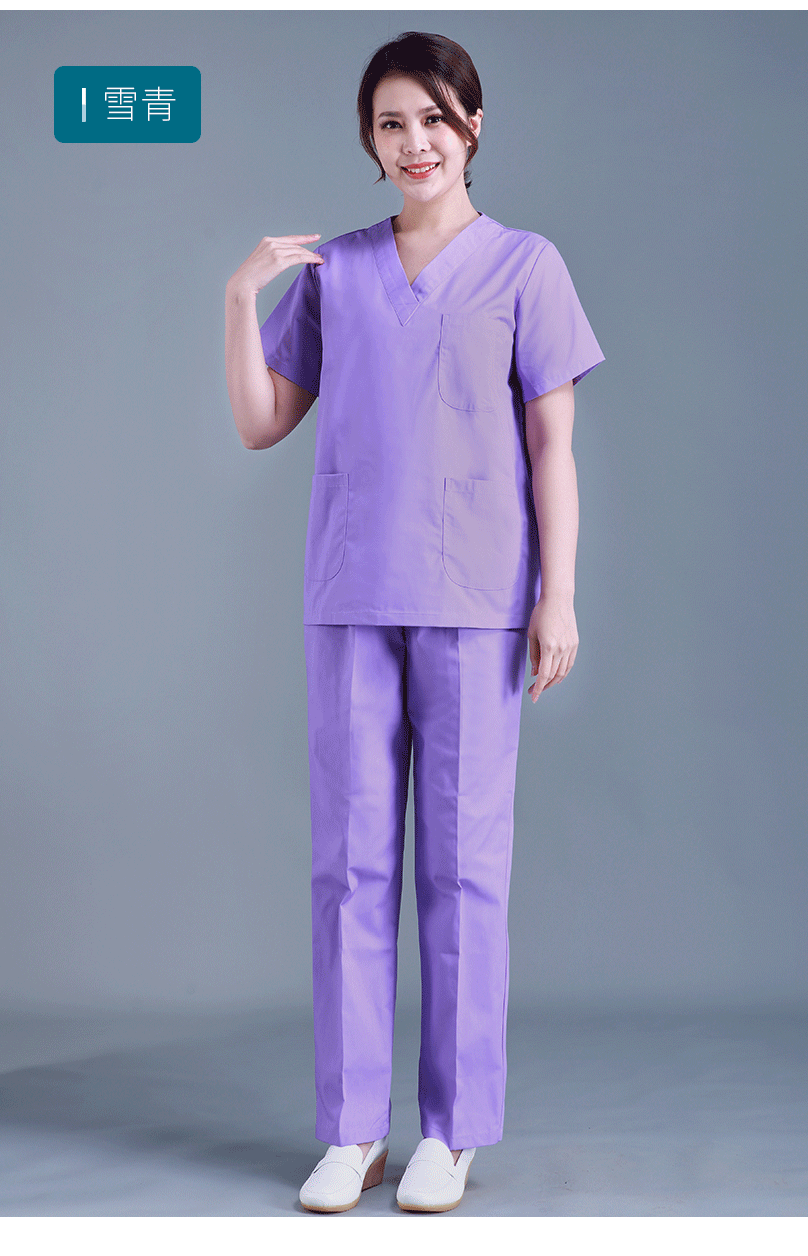 刷手衣长袖洗手衣短袖医生服纯棉衣服女美容院工作服男手术室牙科口腔