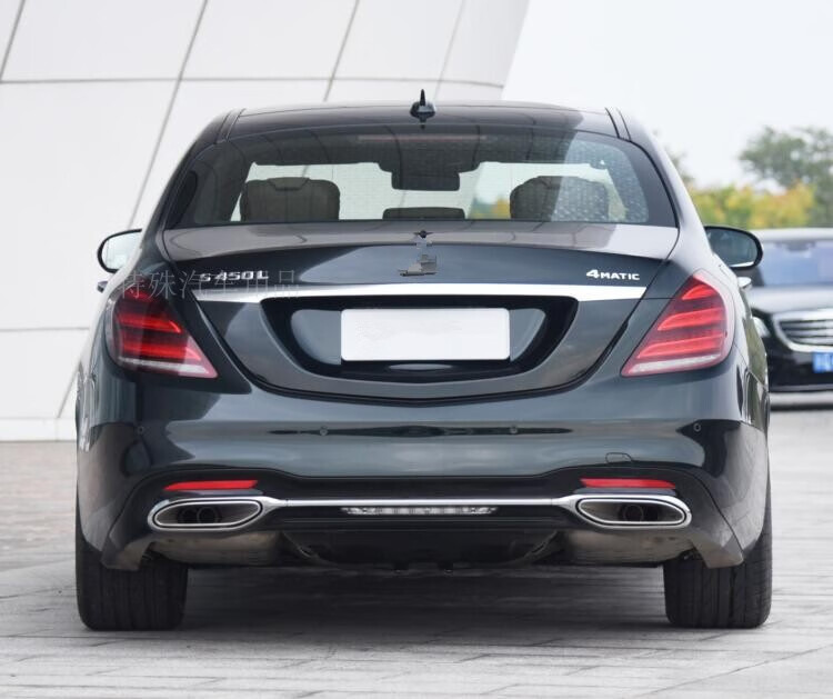 适用于奔驰尾标s450l车标e350l字标e300标志s400标贴4matic四驱后标原