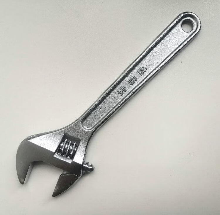 劳动牌活动扳手 开口滑轮维修扳手修车工具 10寸250mm【图片 价格