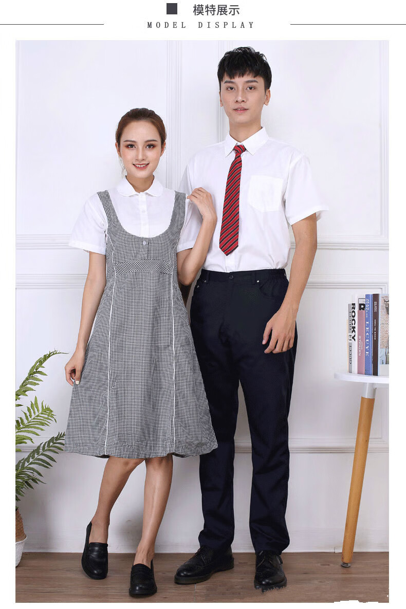 诗迪仕深圳中学礼服深圳市统一校服中学生夏礼服女连衣裙初中冬季礼服