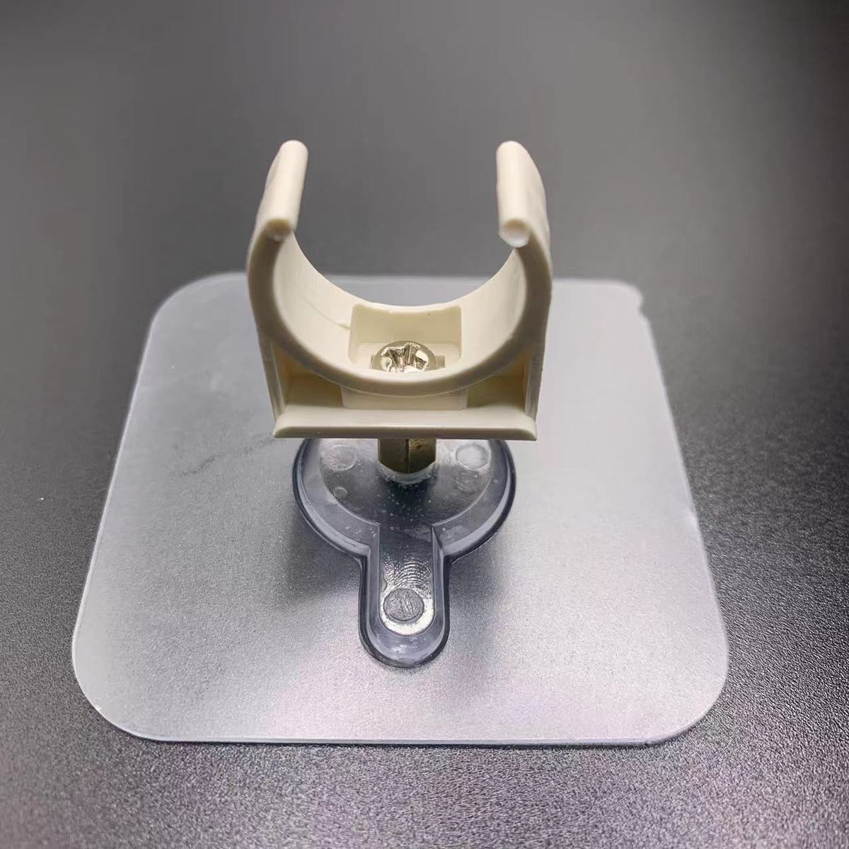 天然气管道固定卡子免打孔离墙管卡粘贴加长款可调节管夹固定进水水管