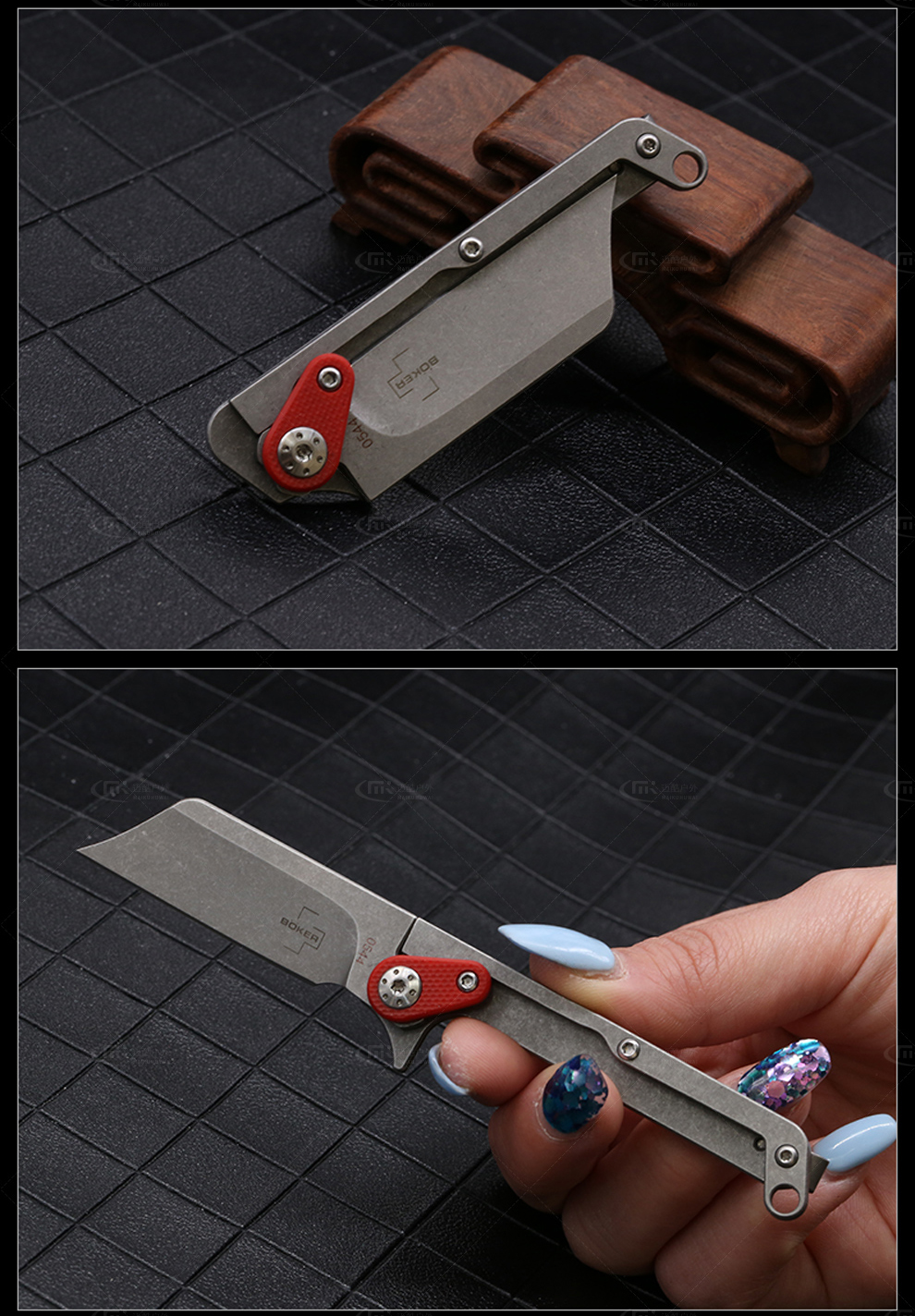 德国博克boker迷你小折刀随身便携袖珍工具刀户外多功能edc工具切水果