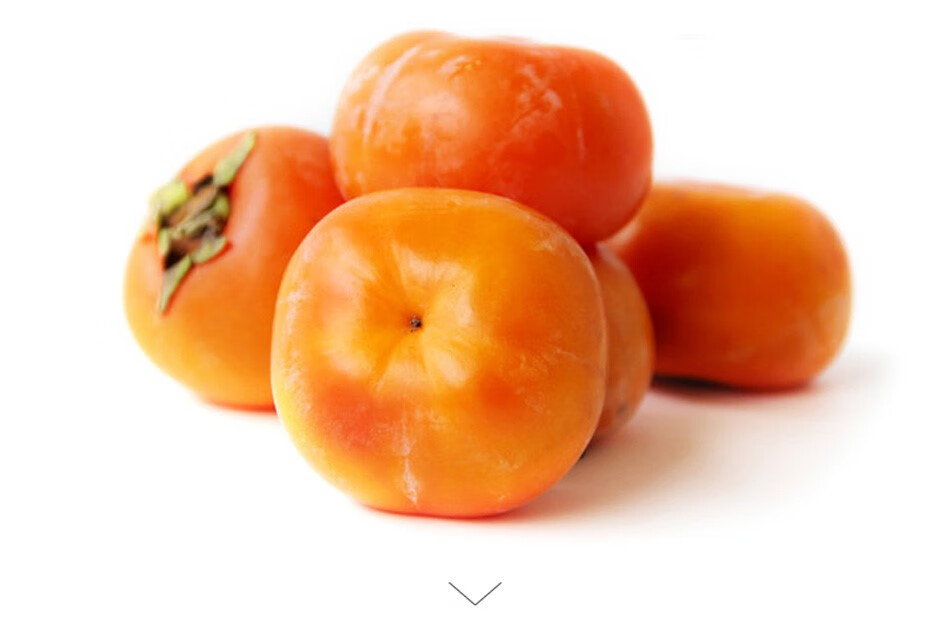 媚调日本太秋甜柿12个礼盒装富有柿子脆甜当季水果新鲜硬柿子 5斤太秋
