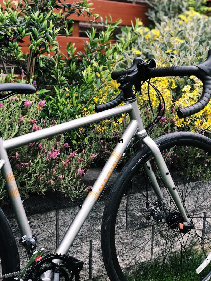 2022新款 越野公路车ni钢架长途旅行自行车多功能郊游美国marin马林