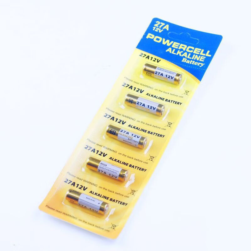 27a12v电池 库卷闸卷帘门a27s l828摩托汽车遥控器12v27a小电池倍量