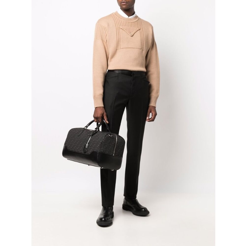 送礼推荐欧洲直采fendi芬迪男包箱包2021秋冬男性手提单肩包7va496ag0