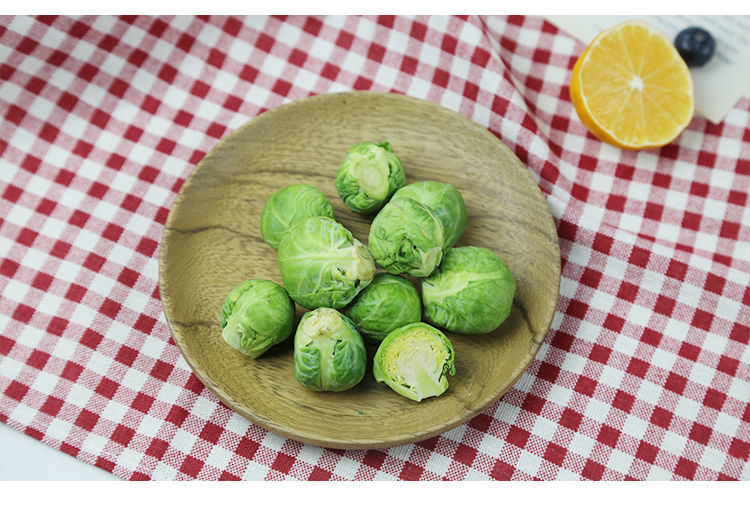 新鲜孢子甘蓝迷你小包菜卷心菜抱子包子球芽甘蓝菜芽1500g