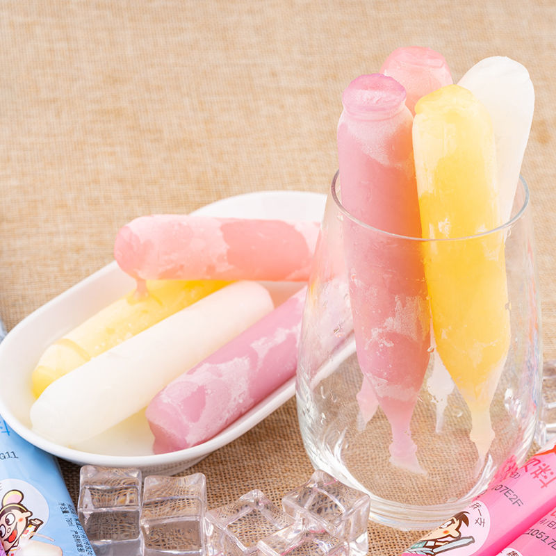 旺旺碎冰冰78mlx8/20/30根碎碎棒棒冰吸吸冰整箱果