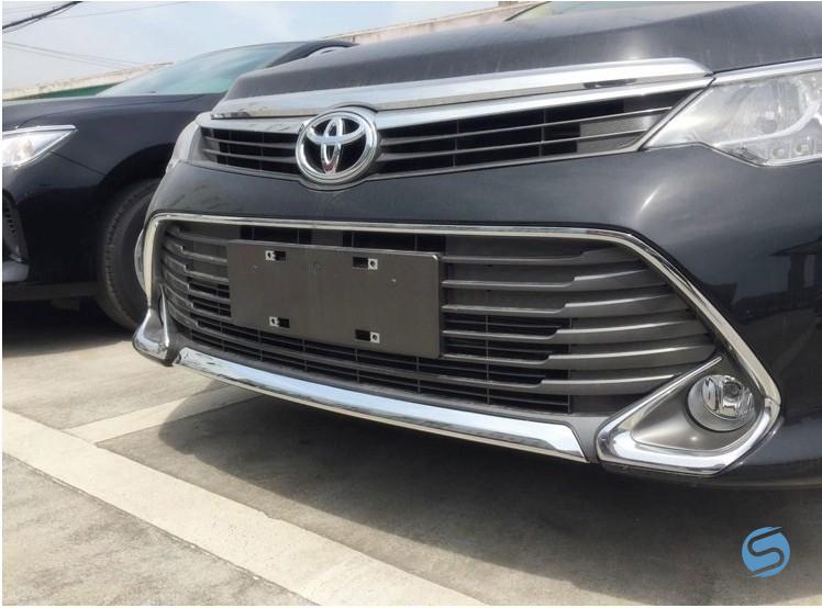 15凯美瑞前杠饰条 前杠亮条 前保险杠亮条 前下装饰条 专用改装 前杠