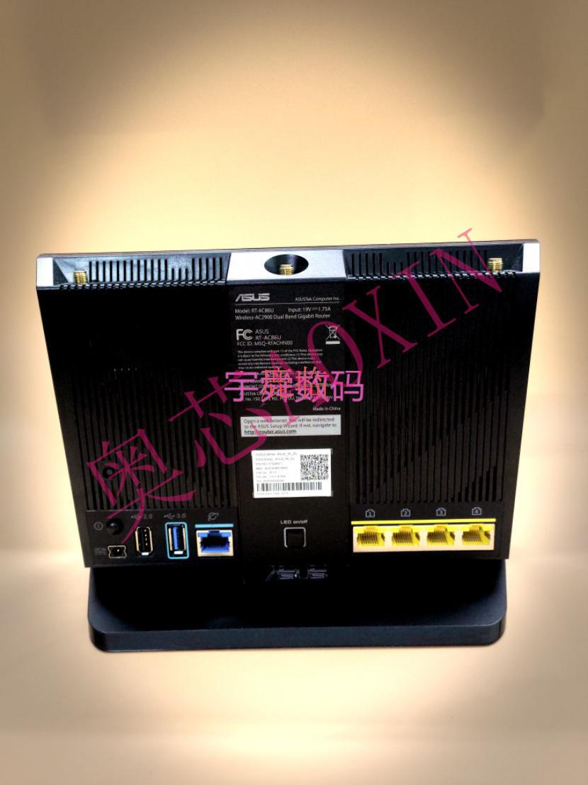 华硕rtac86u双频千兆路由器可刷固件电竞aimesh企业级rtax86u新品栀司