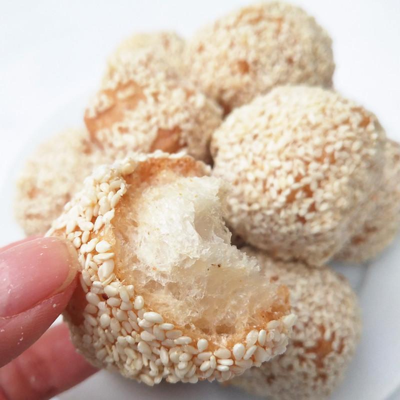 湖南特产糕点大小雪枣麻枣麻花芝麻枣香酥脆怀旧零食小吃大雪枣1斤