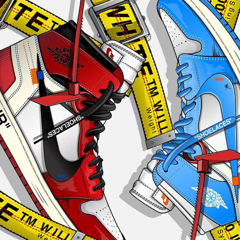 ins潮闺蜜胸针情侣aj1ow球鞋北卡蓝芝加哥金属徽章闺蜜包包别针单人款