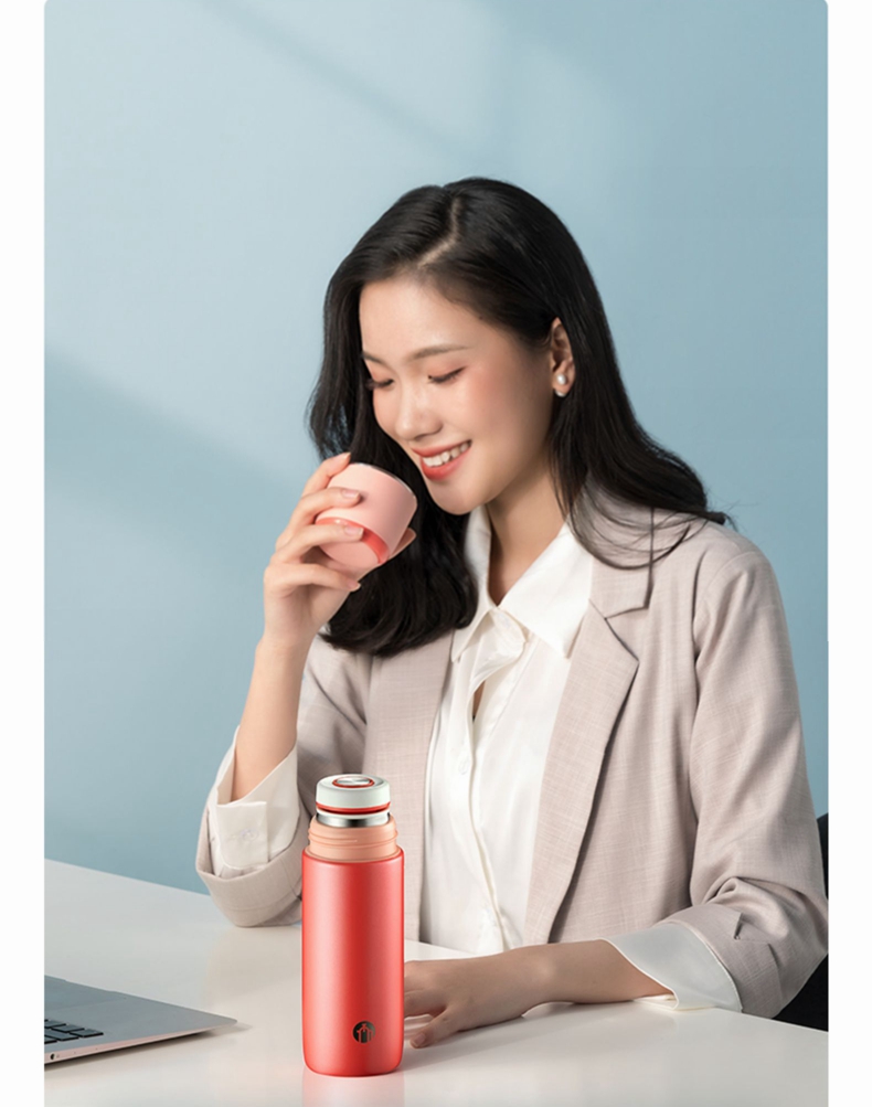 茶马仕保温杯保温杯女士高颜值316不锈钢带盖可喝水杯子便携男学生 35