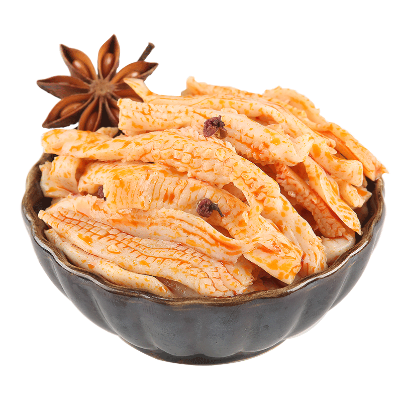 有米拾素毛肚50gx5包香辣麻辣烧烤酸辣四川特产零食爽小吃休闲下饭