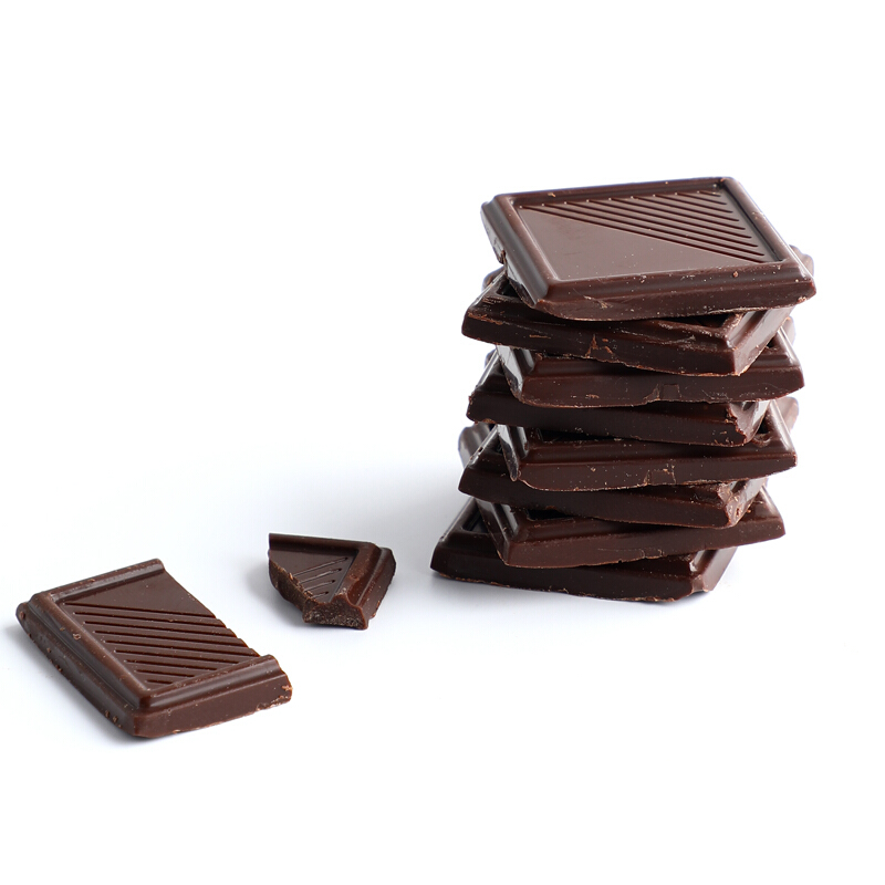 黑巧克力无糖低减燃肥脂健身俄罗斯风味纯可可生酮零食 科学断糖【0