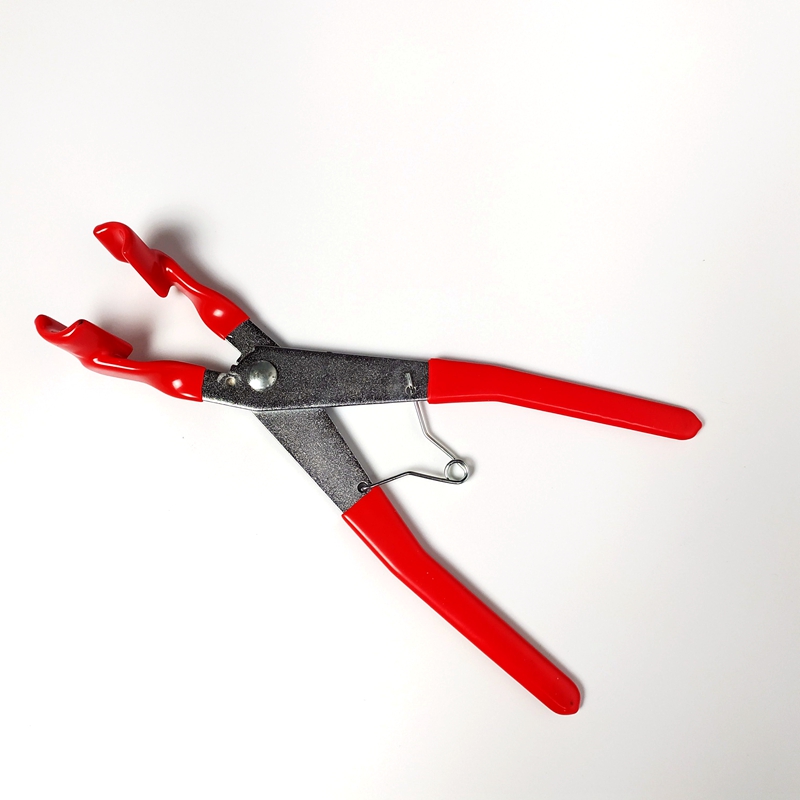 汽车钢线钳分缸线钳高压线钳子圆角嘴型尖高压线钳汽修缸压线钳钩子型