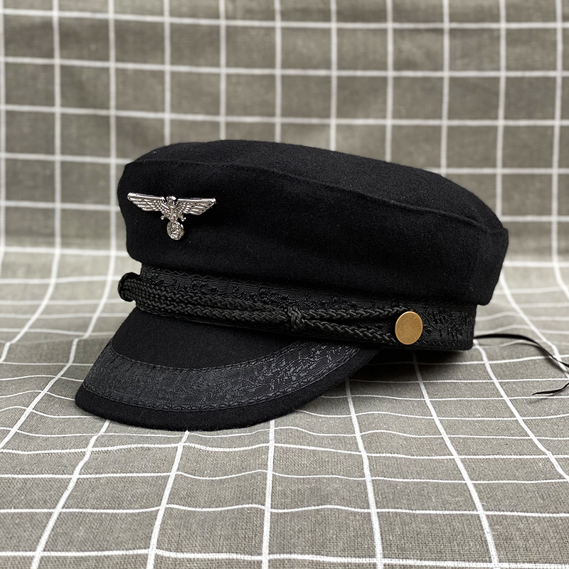 yunsijun 海军风~ 英伦复古贝雷帽子女秋冬季时尚百搭画家帽网红同款