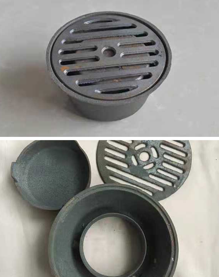 厨房网框式150地漏 铸铁丝扣地漏 dn50 75 100 150 防臭地漏 铸铁地漏