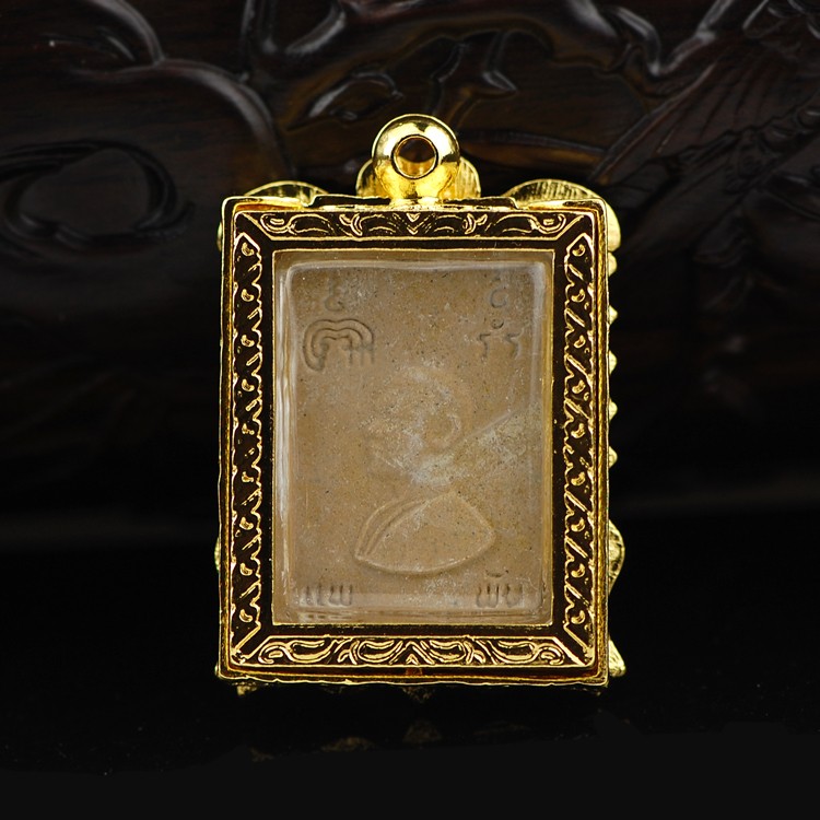 微韵泰国佛牌真品龙婆培2539金箔崇迪佛财运事业健康平安送链金箔崇迪