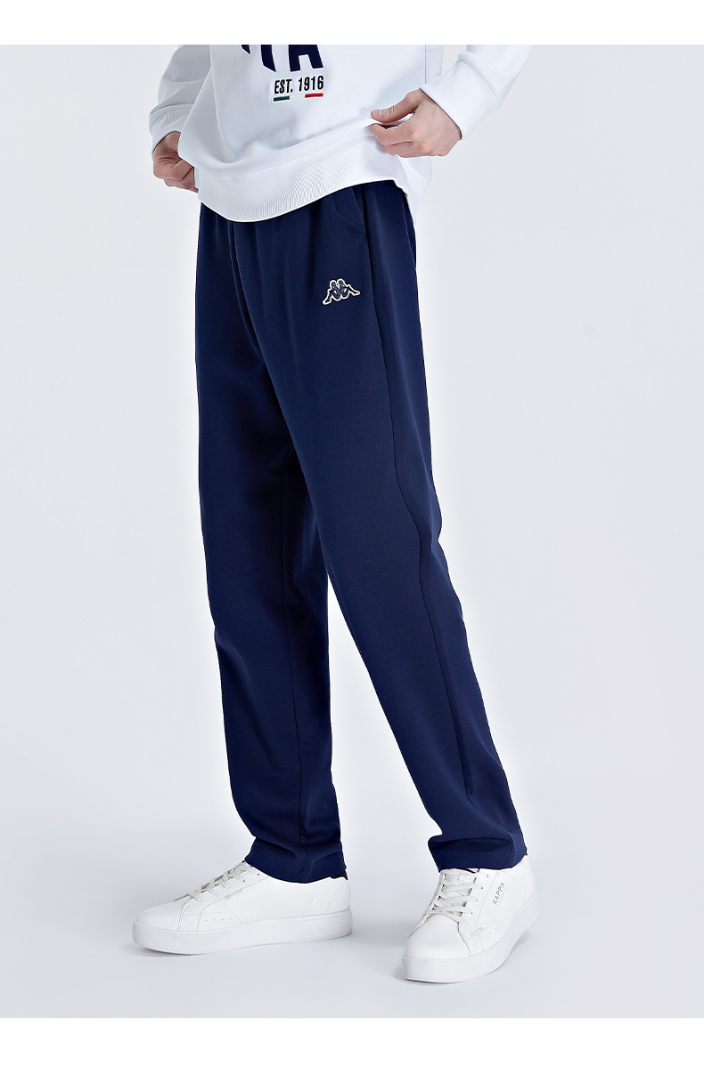 kappa卡帕运动裤2021新款秋男针织运动长裤休闲小脚卫裤k0b52ak03