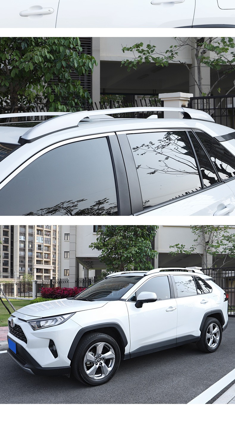 适用于20-22款丰田rav4荣放行李架原厂专用威兰达行李架改装饰配件rv4