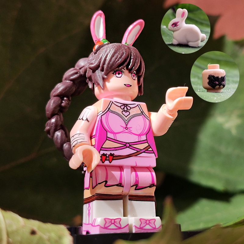 乐·高(le·go)武魂殿比比东 斗罗大陆唐三 小舞史莱克七怪公仔小人