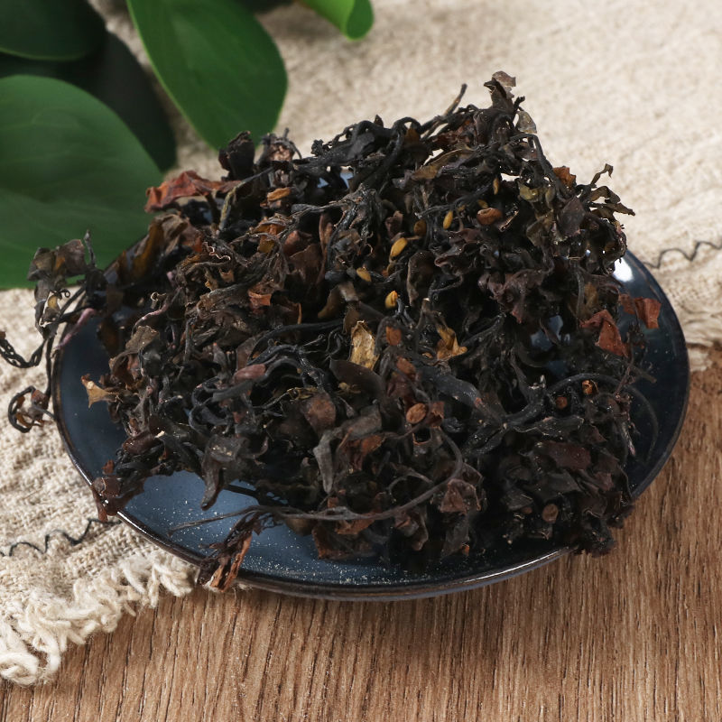 海藻中药材药用海藻干落首海萝乌菜海带花中草药店铺500克值装