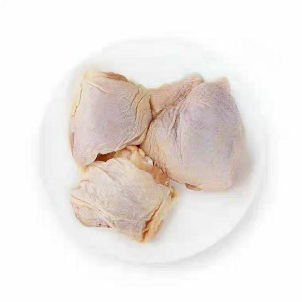 新鲜冷冻鸡块黄焖鸡腿块带骨鸡上腿块食堂饭店专用一箱30斤浙江江苏