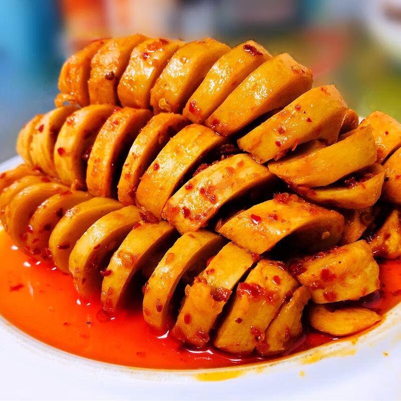 哺食旺烤面筋休闲零食香辣面筋串麻辣烧烤面筋零食批发辣条素食休闲