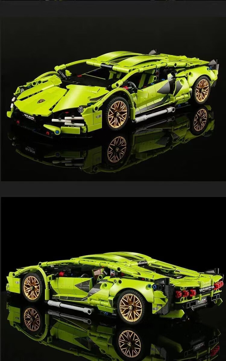 乐高lego兰博基尼积木遥控v12跑车旗舰高难度拼装汽车模型玩具男6 v12