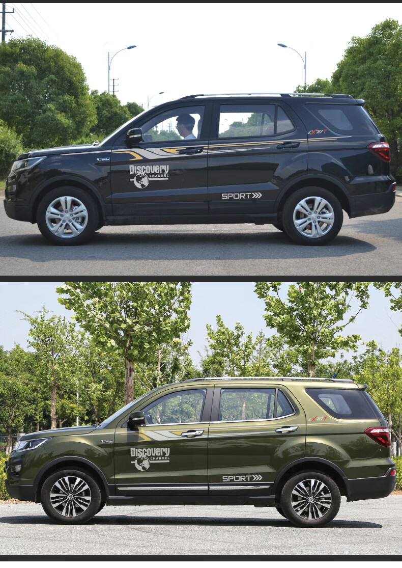 适用于长安cx70t车贴cx70腰线拉花个性改装贴纸车身彩条装饰贴花款式