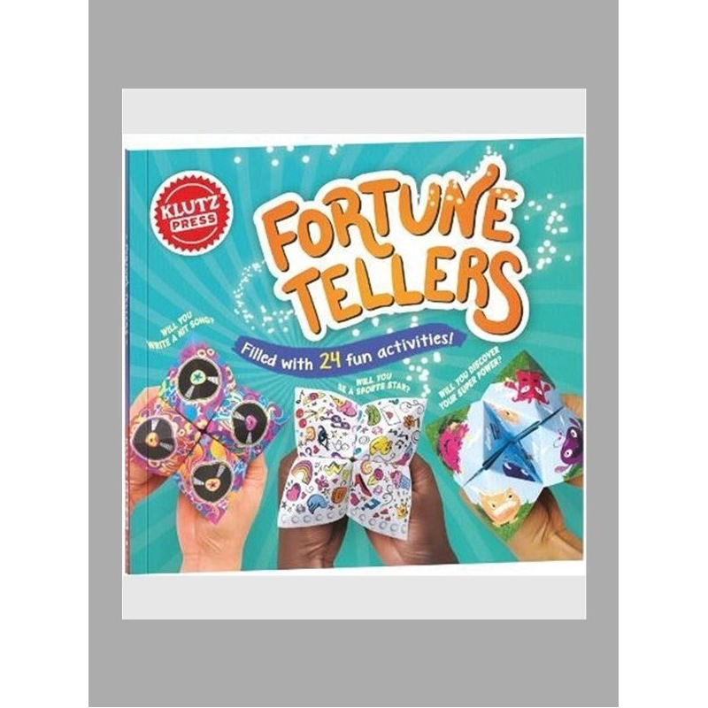 Klutz系列 英文原版 Fortune Tellers 折纸游戏 儿童趣味手工活动书 【上海外文书店】