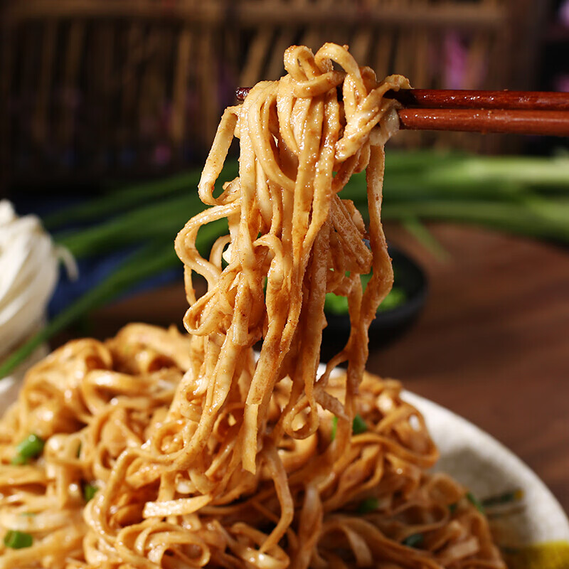 沙县特色小吃拌面花生酱面条葱油拌面条早餐速食袋装福建特产小吃1000