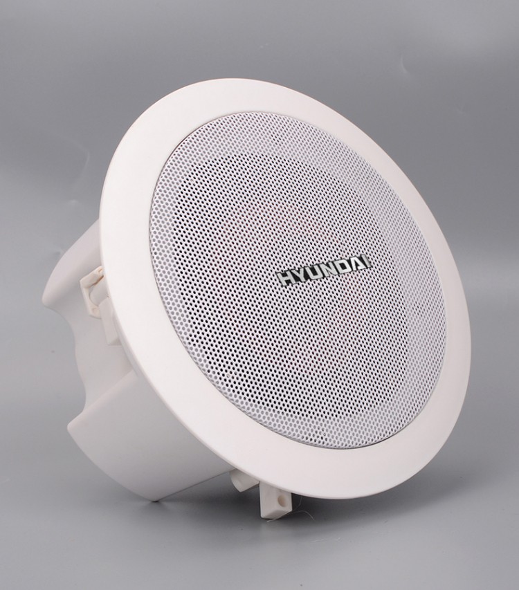 现代hyundai有源无线蓝牙吸顶喇叭音响套装家用天花吊顶音箱背景音乐