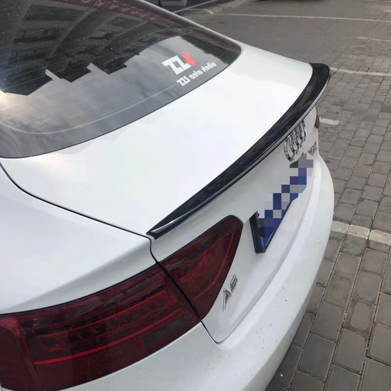 左一仁200916款奥迪a5尾翼四门车改装s5款奥迪a5三厢车专用压尾翼金属
