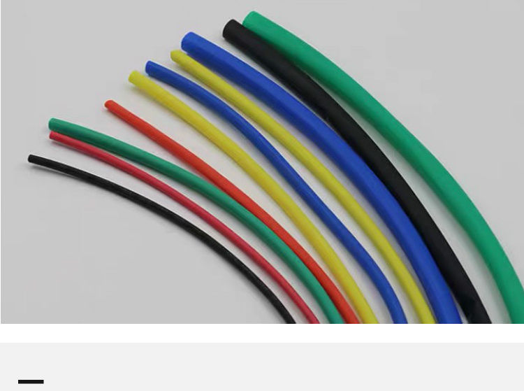 绝缘彩色热缩管电工热收缩光纤电线接头接线电缆保护加厚pvc套管绿色