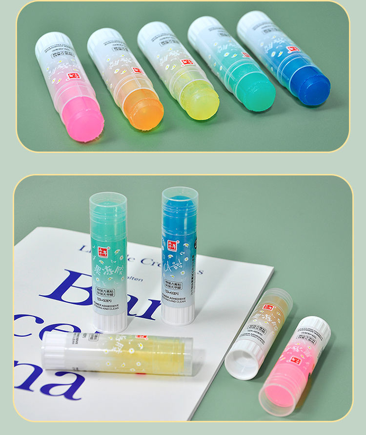 果冻胶棒手工制作固体胶棒高粘度粘纸办公幼儿园手帐无毒 w-1671#21g