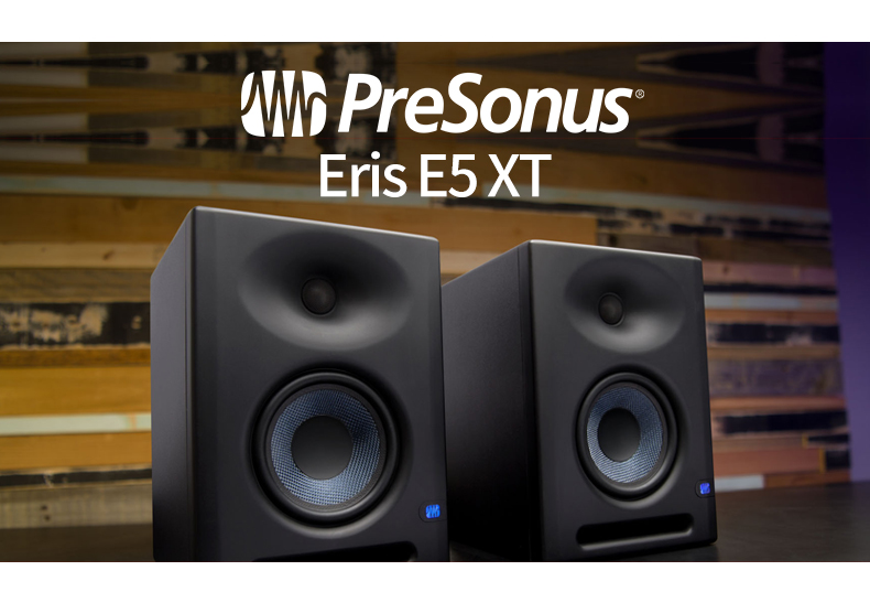 普瑞声纳 eris e5xt 有源专业录音棚监听音箱家用音响桌面监听音箱 e8