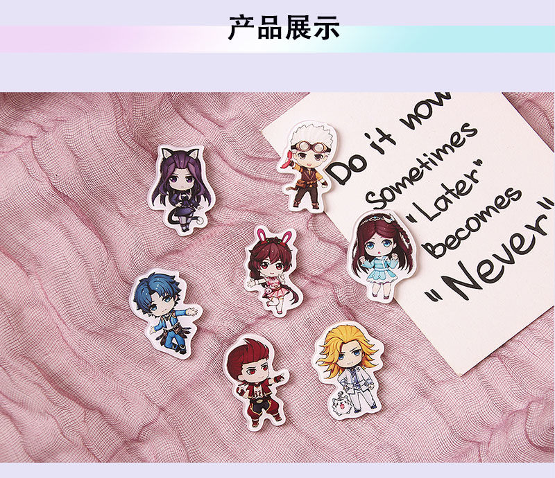 斗罗大陆卡通周边胸针史莱克七怪宁荣荣戴沐白小舞唐三书包徽章z92一