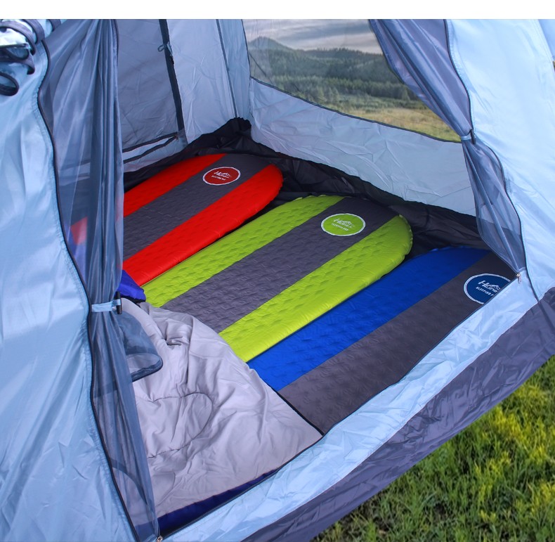 户外自动充气垫野营帐篷睡垫超轻便携防潮垫野外单人露营床垫子超轻款