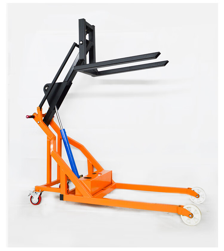 便携式电动叉车500公斤小型电动叉车油桶搬运车电动升降装卸车 500