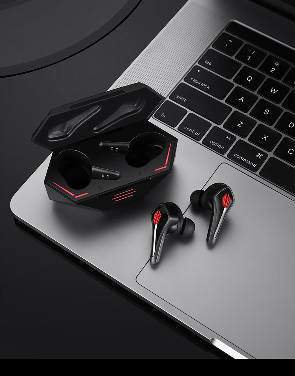 努比亚原装 红魔tws 【低延迟】真无线游戏蓝牙耳机 苹果华为小米通用