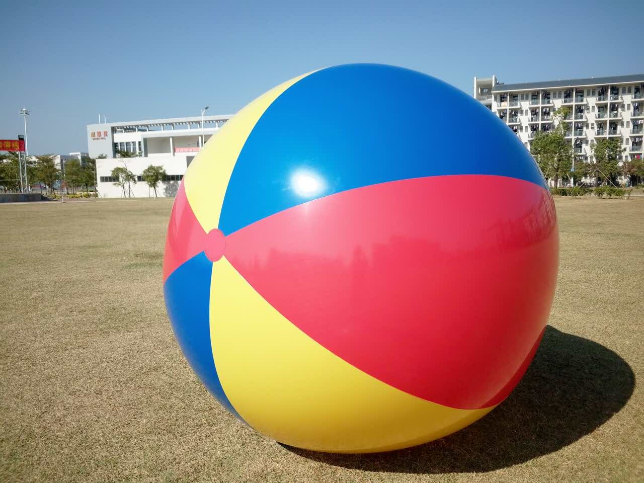 超大充气沙滩球戏水球亲子游戏足球大球户外广场活动庆典舞台道具100