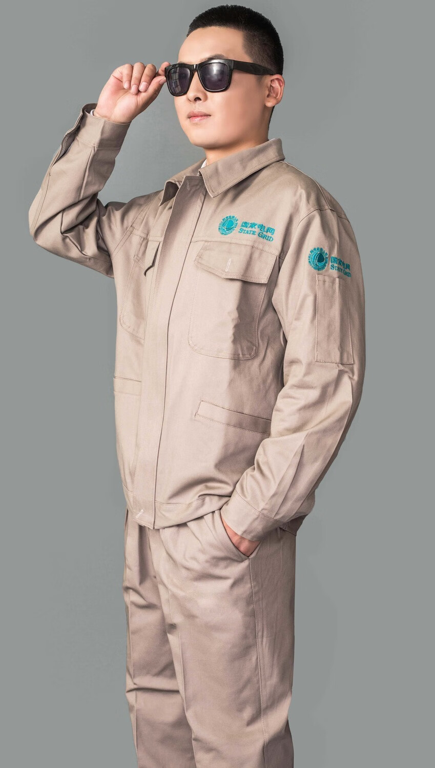 国家中国南方电网工作服套装电工长袖电力耐磨秋冬劳保服电焊工装春秋