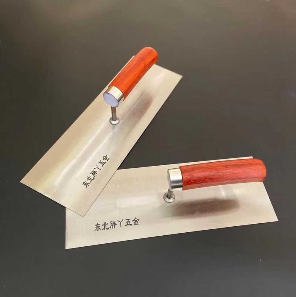 东北无筋抹子 轻薄抹子 油工抹子抹泥刀锯片钢 瓦工抹子铁板 工具