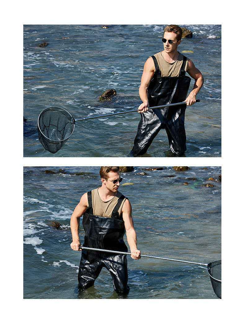 高品质下水裤下水裤加厚耐磨水衩裤水裤男半身雨裤防水挖藕衣下水衣服