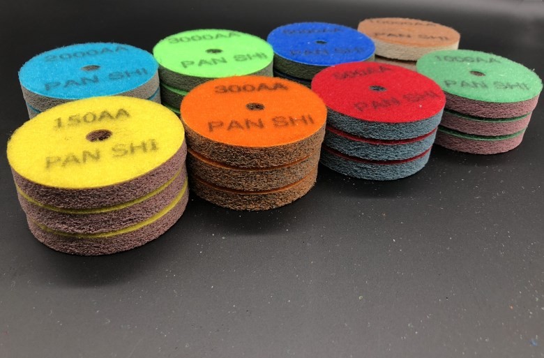 1111定制panshi牌大理石水磨片石材打海绵纤维水抛光片加厚片8cm150