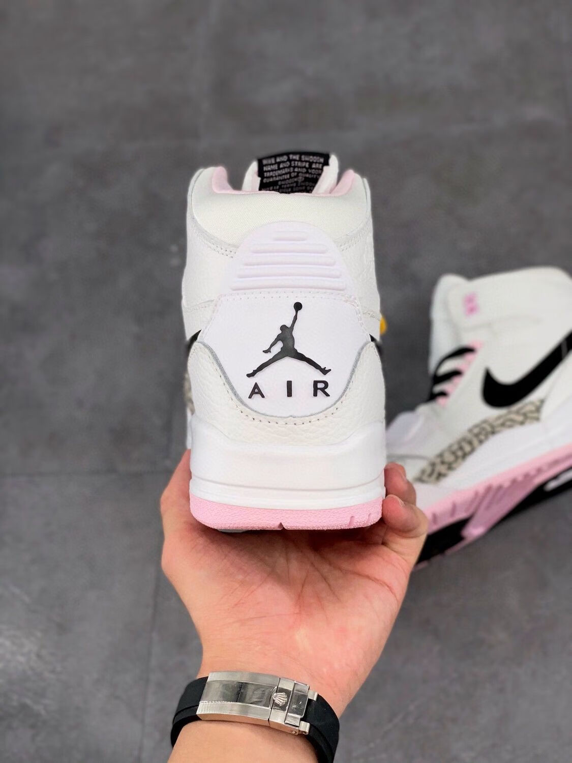 纯原air aj312 白粉女神女鞋运动鞋跑步鞋樱花粉合体鞋 at-4040-106