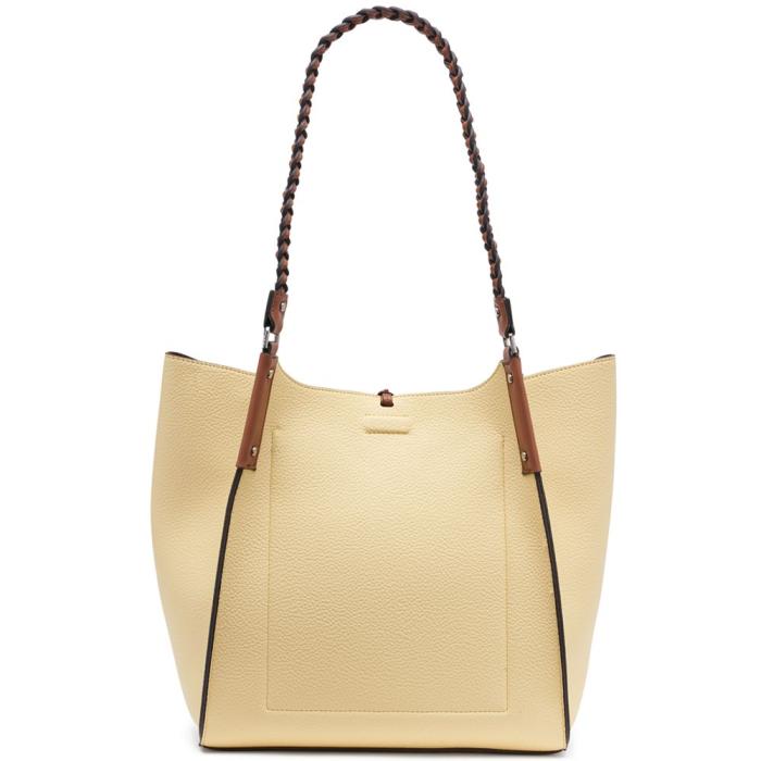 calvin klein凯尔文·克莱恩ck女包手提包shelly大号磁扣单肩托特包