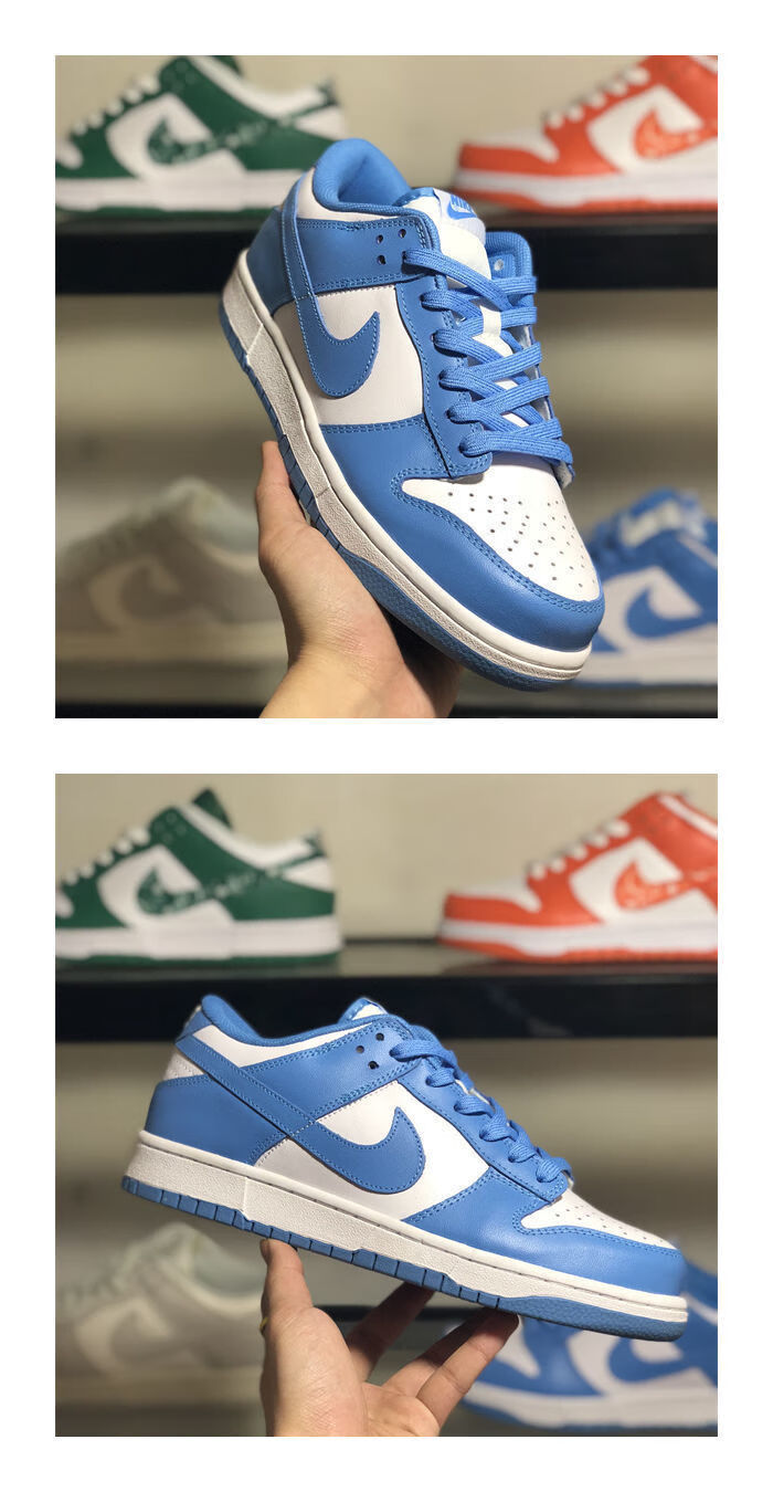 dunk海军蓝酒红白绿大学蓝低帮复古男女时尚百搭运动鞋dd1503-115